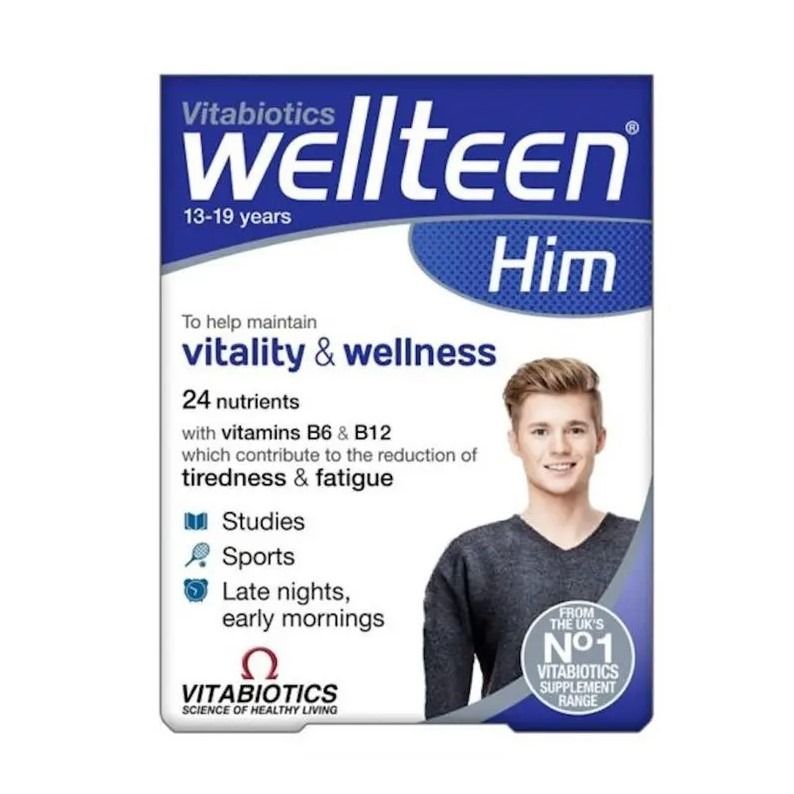 Vitabiotics Wellteen Him x 30 Tablets