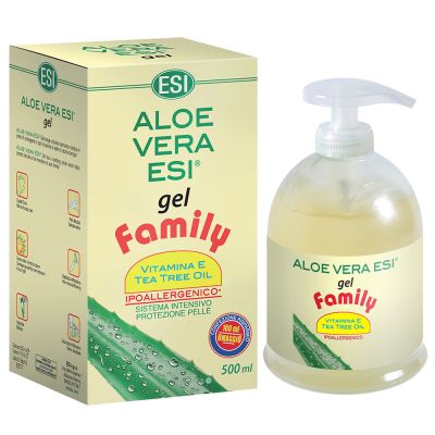Aloe Vera Gel Vit. E + Tea Tree 500 ml