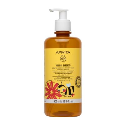 Apivita Mini Bees Gentle Kids Hair and Body Wash 500 ml 