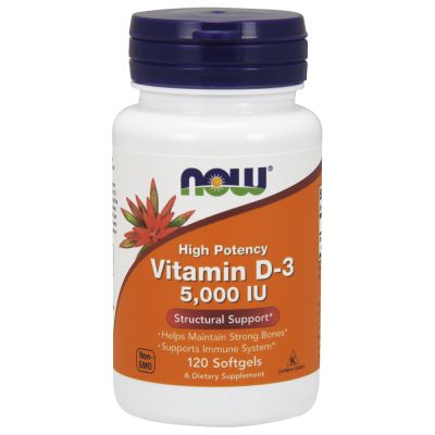 Vitamin D-3 5000 IU Softgels