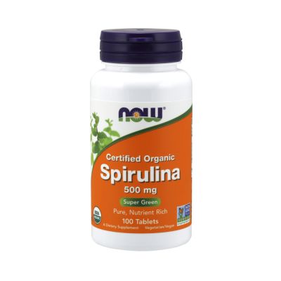 Spirulina 500 mg Tablets, Organic