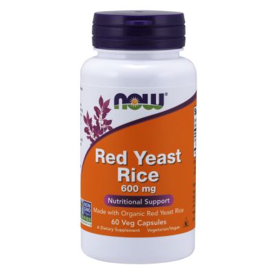 Red Yeast Rice 600 mg Veg Capsules