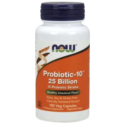 Now Probiotic-10™ 25 Billion, 100 VCaps