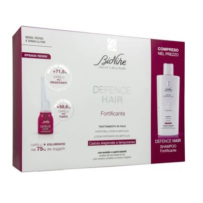 DEFENCE HAIR TREATMENT IN VIALS + FORTIFYING SHAMP