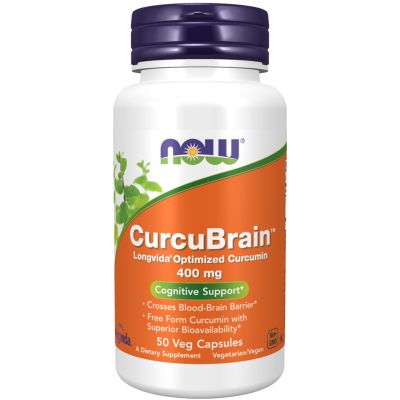 CurcuBrain™ 400 mg Veg Capsules