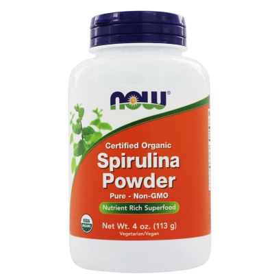 ORG SPIRULINA POWDER 4 OZ