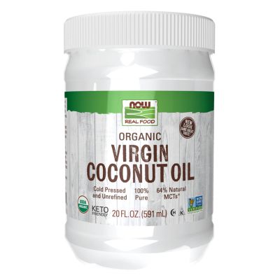 ORGANIC COCONUT OIL VIRGIN 20 OZ