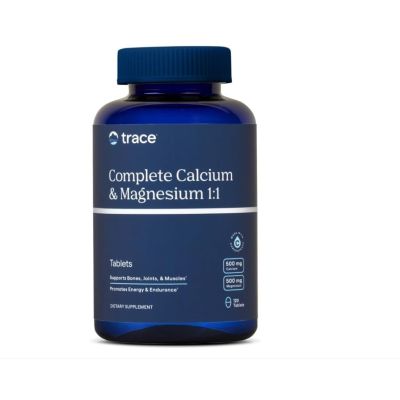 Trace Minerals Complete Calcium & Magnesium 1:1 x 120 Tablets