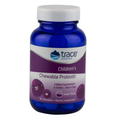 Trace Minerals Children's Chewable Probiotic 3 Billion CFU x 30