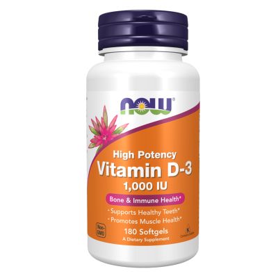 Vitamin D-3 1000 IU – 180 SGELS