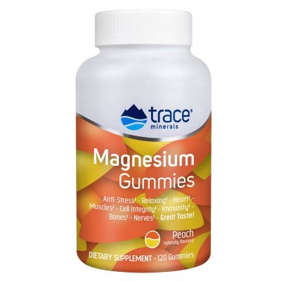 MAGNESIUM GUMMIES – PEACH x 120 Trace Minerals