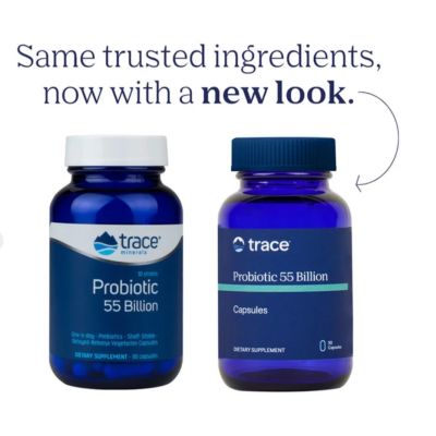 Trace Minerals Probiotic 55 Billion x 30 Capsules 