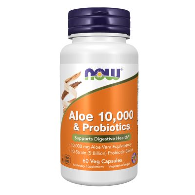 ALOE VERA 10,000 & PROBIOTICS 60 VCAPS