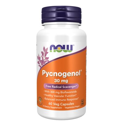 Now Pycnogenol 30mg,  60  VCaps