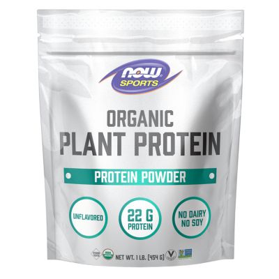 ORGANIC PLANT PROTEIN UNFLAVORED 1 LB