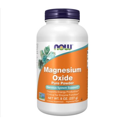 Now Magnesium Oxide Powder, 227g