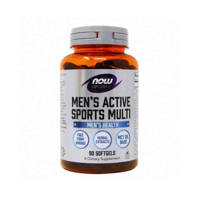 Now Men's Active Sports Multi Softgels