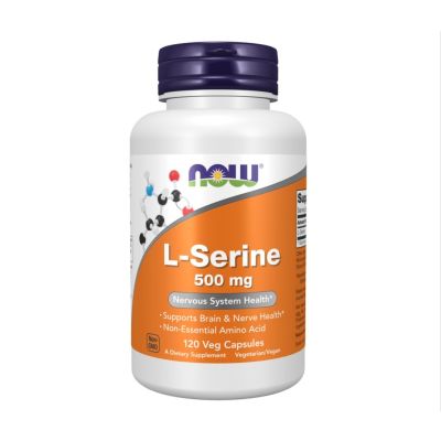Now L-Serine 500mg, 120 VCaps