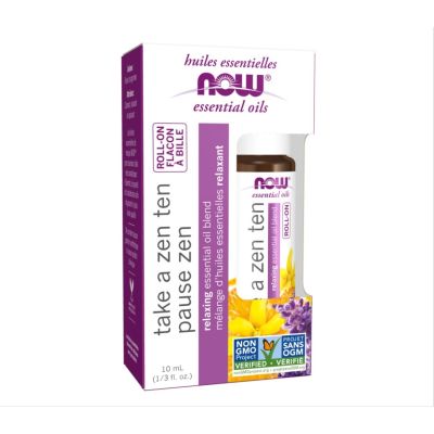 Now Take A Zen Ten Essential Oil Blend Roll-On
