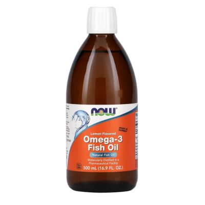 Now Omega-3 Fish Oil Liquid, 500ml