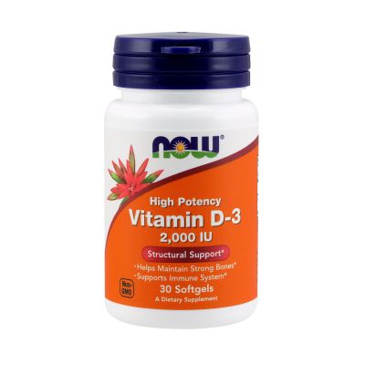 Vitamin D-3 2,000 IU Softgels