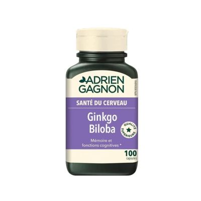 Adrien Gagnon Ginkgo Biloba x 100 Capsules