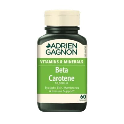 Adrien Gagnon Beta Carotene 10,000 IU x 60 Softgels