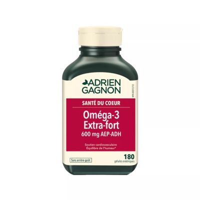 Adrien Gagnon Omega-3 Extra Strength x 180 Softgels