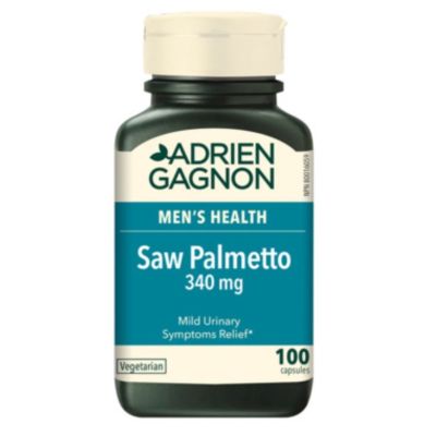 Adrien Gagnon Saw Palmetto 340mg x 100 Capsules