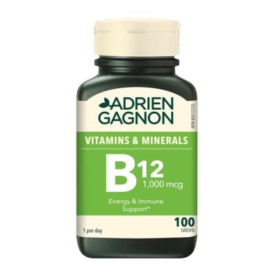 Adrien Gagnon Vitamin B12 1000mcg x 100 Tablets