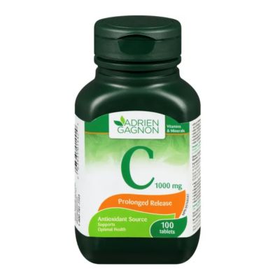 Adrien Gagnon Vitamin C 1000mg Prolonged Release x 100 Tablets