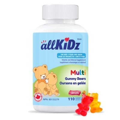 AllKiDz Multi Gummy Bears x 110 Gummies