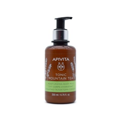 Apivita Tonic Mountain Tea Moisturizing Body Milk   200ml