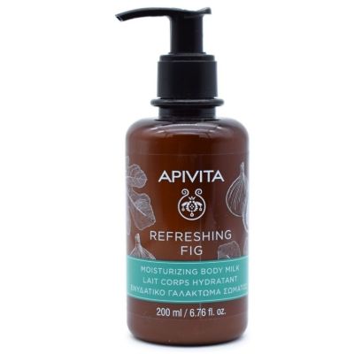 Apivita Refreshing Fig Moisturizing Body Milk, 200ml