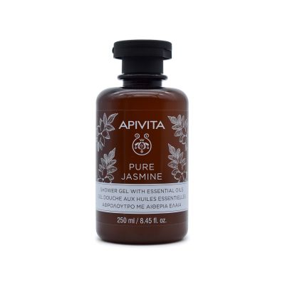 Apivita Pure Jasmine Shower Gel with Essential Oils   250ml