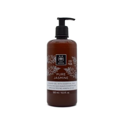 Apivita  Eco Pack Shower Gel Pure Jasmine   500ml