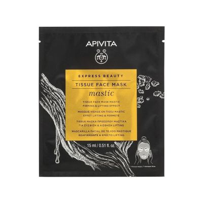 Apivita  Express Beauty Mastic Tissue Face Mask Mastic Firming & Lifting Effect
