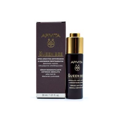 Apivita Queen Bee Absolute Anti Aging & Redefining Serum,  30ml