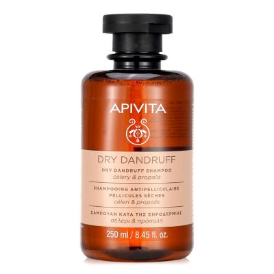 Apivita Dry Dandruff Shampoo with Celery & Propolis,  250ml