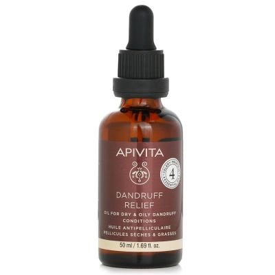 Apivita Dandruff Relief Oil with Celery, Propolis & 4 Essential Oils,  50ml 