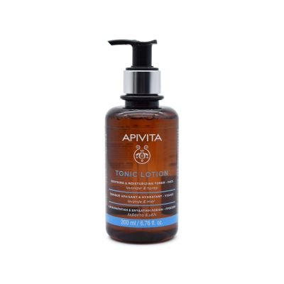 Apivita Tonic Lotion Soothing & Moisturizing Face Toner with Lavender & Honey,   200ml
