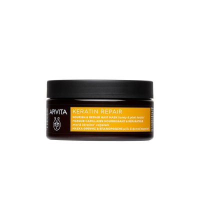 Apivita Keratin Repair Nourish & Repair Hair Mask, 200ml