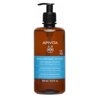 Apivita Hyaluronic Hydra Moisturizing Shampoo, 500ml
