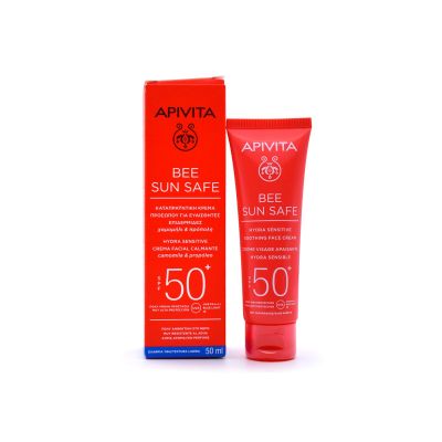 Apivita Bee Sun Safe Hydra Sensitive Soothing Face Cream SPF50+    50 ml