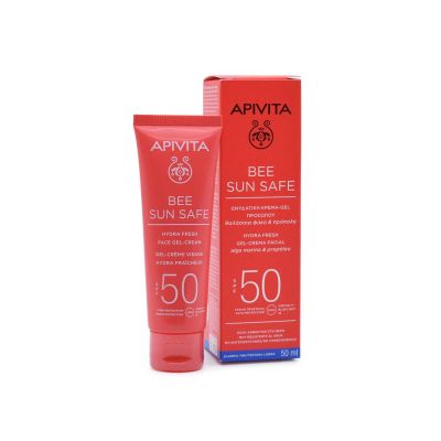 Apivita Bee Sun Safe Hydra Fresh Face Gel Cream SPF50    50ml