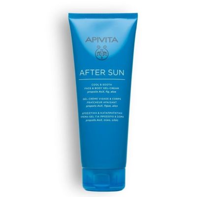Apivita After Sun Cool & Sooth Face & Body Gel-Cream,  200ml