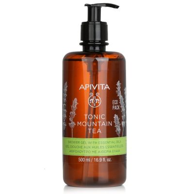 Apivita Tonic Mountain Tea Shower Gel  500ml