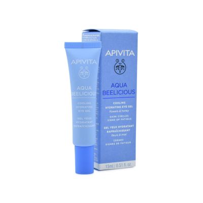 Apivita Aqua Beelicious Cooling Hydrating Eye Gel Flowers & Honey,  15ml