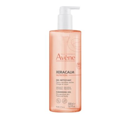 Avene XeraCalm Nutrition Cleansing Gel, 500ml