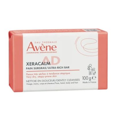 Avene XeraCalm A.D Pain Nettoyant Surgras, 100g